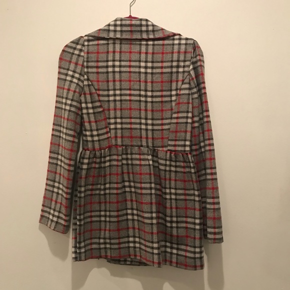 PLAID JACKET COAT - Picture 3 of 3